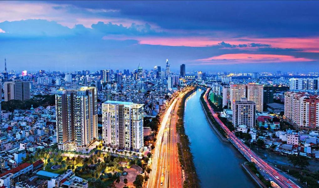 Lusso Suites - D1Mension & Zenity Residence, Sg'S Heart Ho-Chi-Minh-Stadt Exterior foto